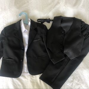 Toddler Boy Tuxedo with Vest